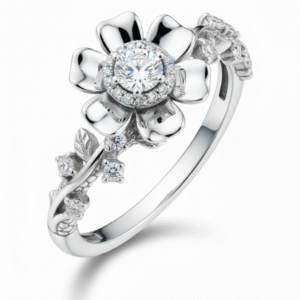 Anillo Starlight Blossom Embrace