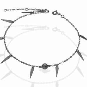 Tobillera Saturno Grey