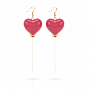 Aretes Heart Balloon Drops